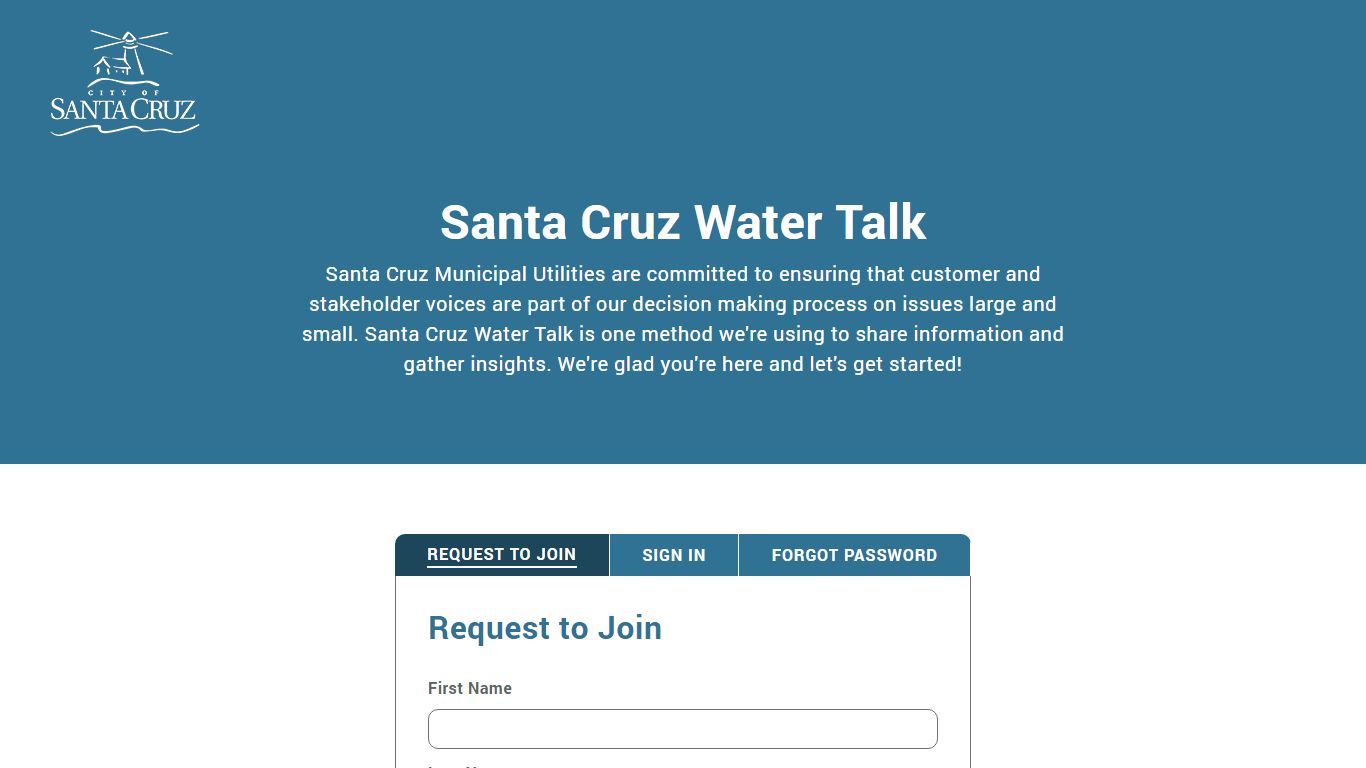 Santa Cruz Water Talk